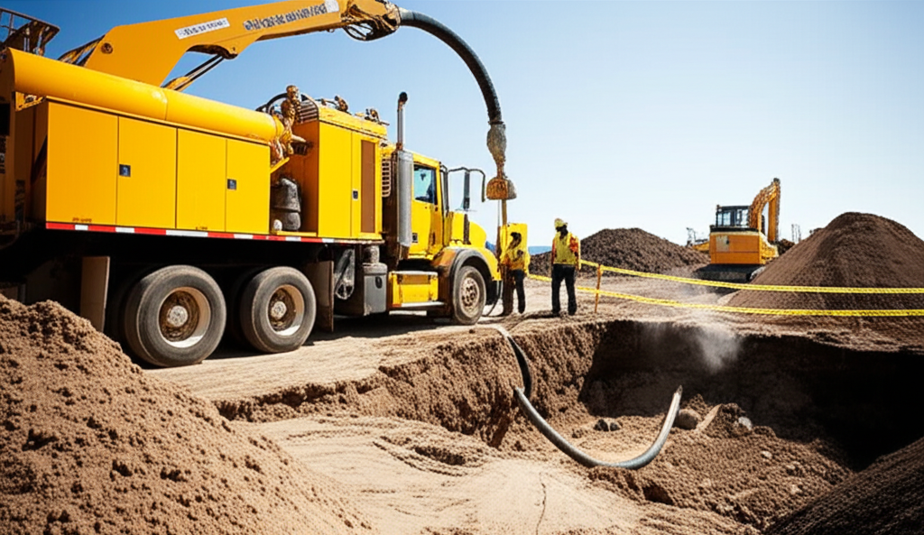 Hydrovac services in Oshawa, Ontario
